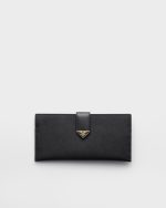 Prada Large Saffiano and leather wallet